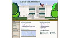 Desktop Screenshot of calverthallapartments.com